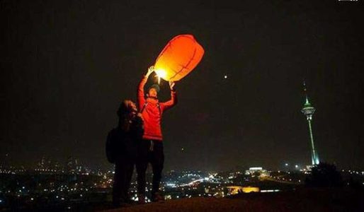 بالن آرزوها در خانی آباد حادثه ساز شد