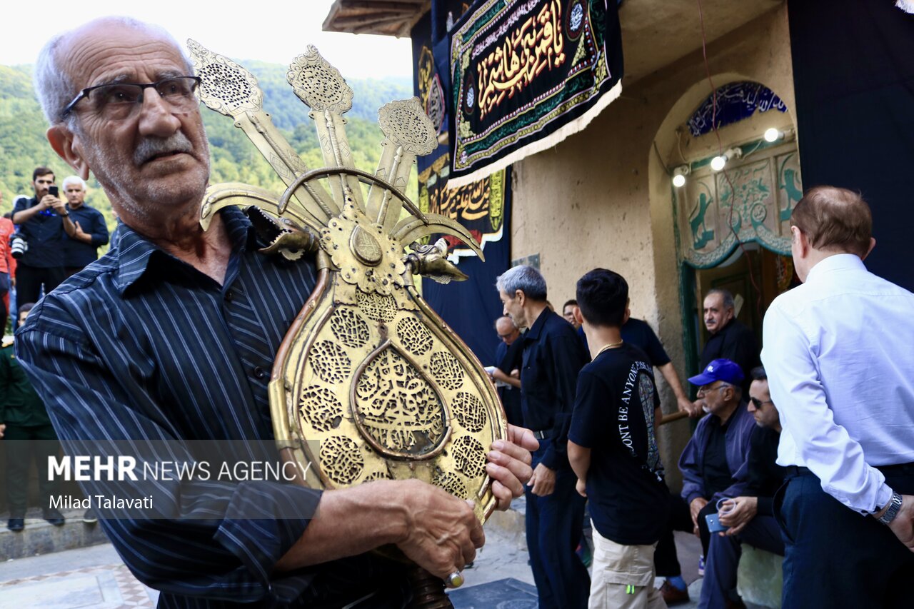 مراسم سنتی علم بندان ماسوله برگزار شد