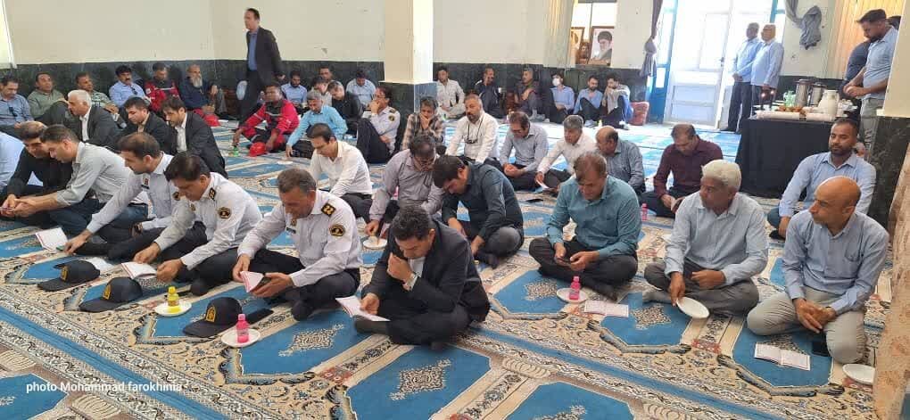 آئین یادبود جان باختگان حادثه بندر شهید رجایی در گناوه برگزار شد - خبرگزاری رودخان | اخبار ایران و جهان