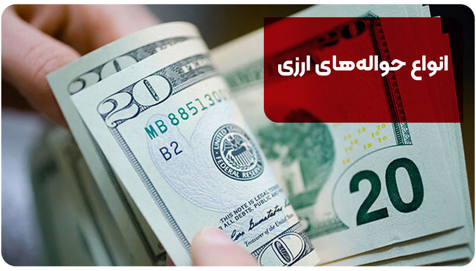 انواع حواله‌های ارزی