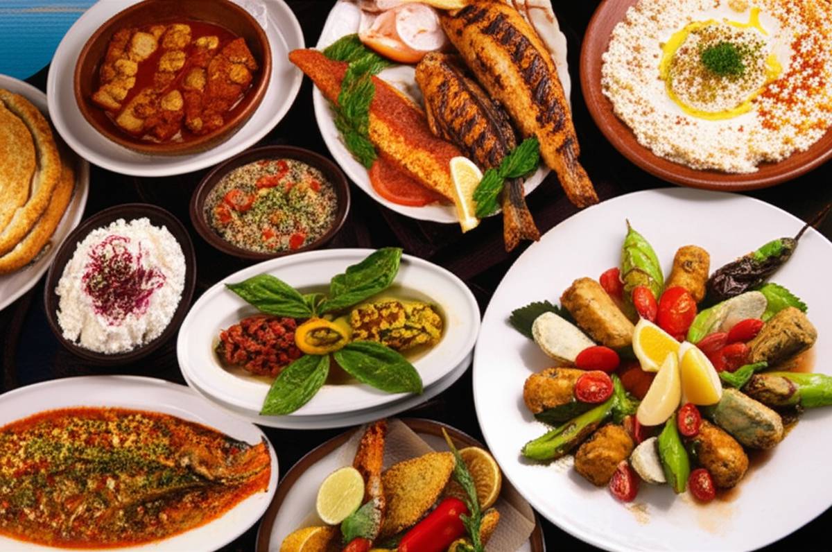 شکم گردی در بدروم - راهنمای جامع بهترین غذاها و رستوران ها