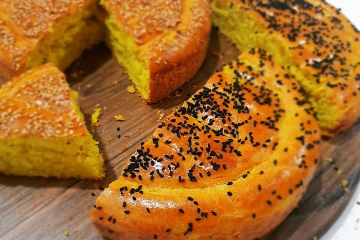 طرز پخت نان دیگی شمالی