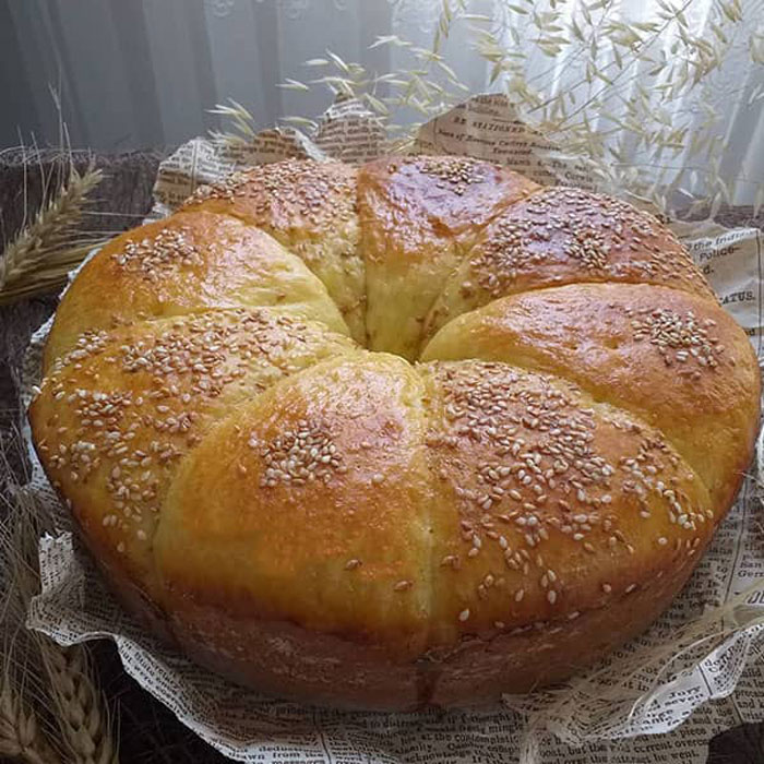 طرز پخت نان دیگی شمالی