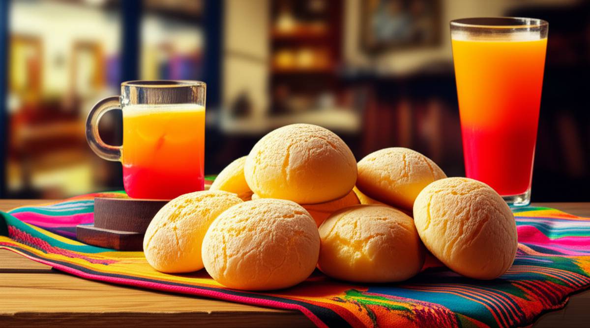 پن دی بونو (Pan de bono): دسر و نوشیدنی کلمبیا | آموزش کامل