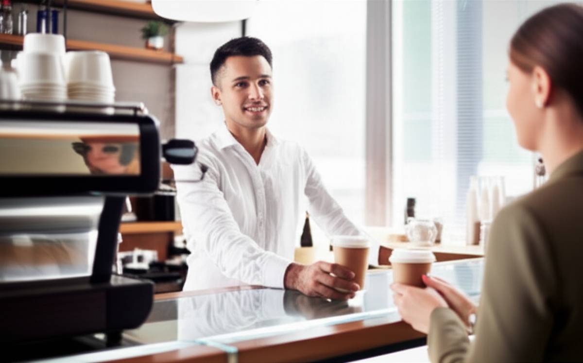 آموزش رفتار حرفه ای با مشتری در محیط کافه