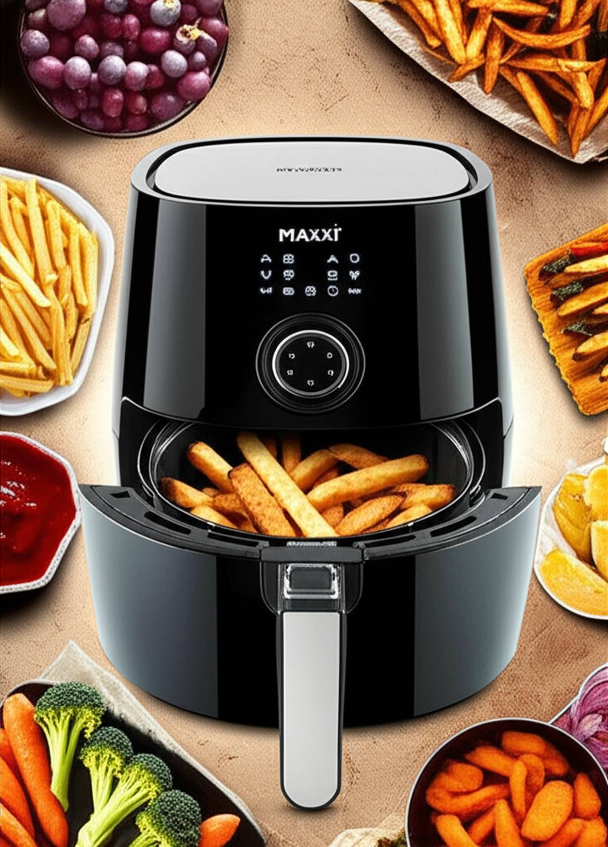 سرخ کن بدون روغن مکسی 1400W - نقد و بررسی کامل