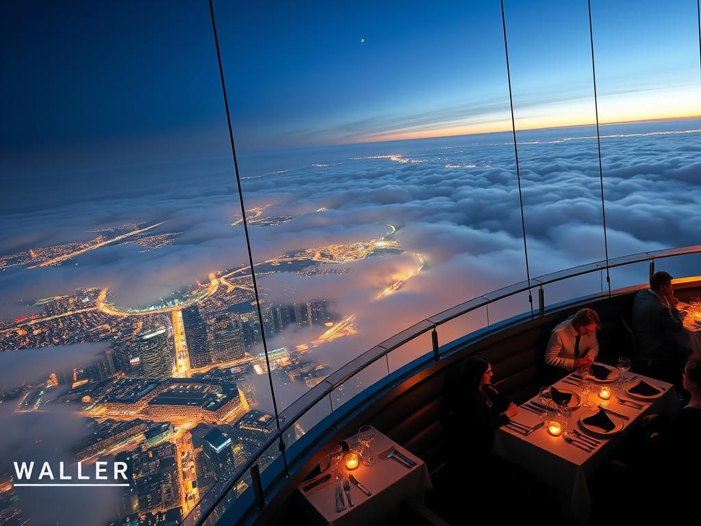 غذا خوردن بین زمین و آسمان | تجربه بی نظیر رستوران های هوایی