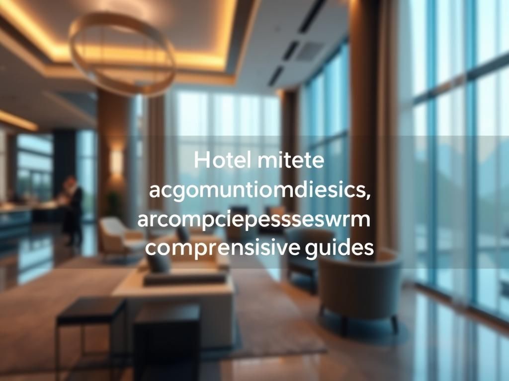 مفاد قرارداد خدمات اسکان هتل گونن: راهنمای جامع و کامل