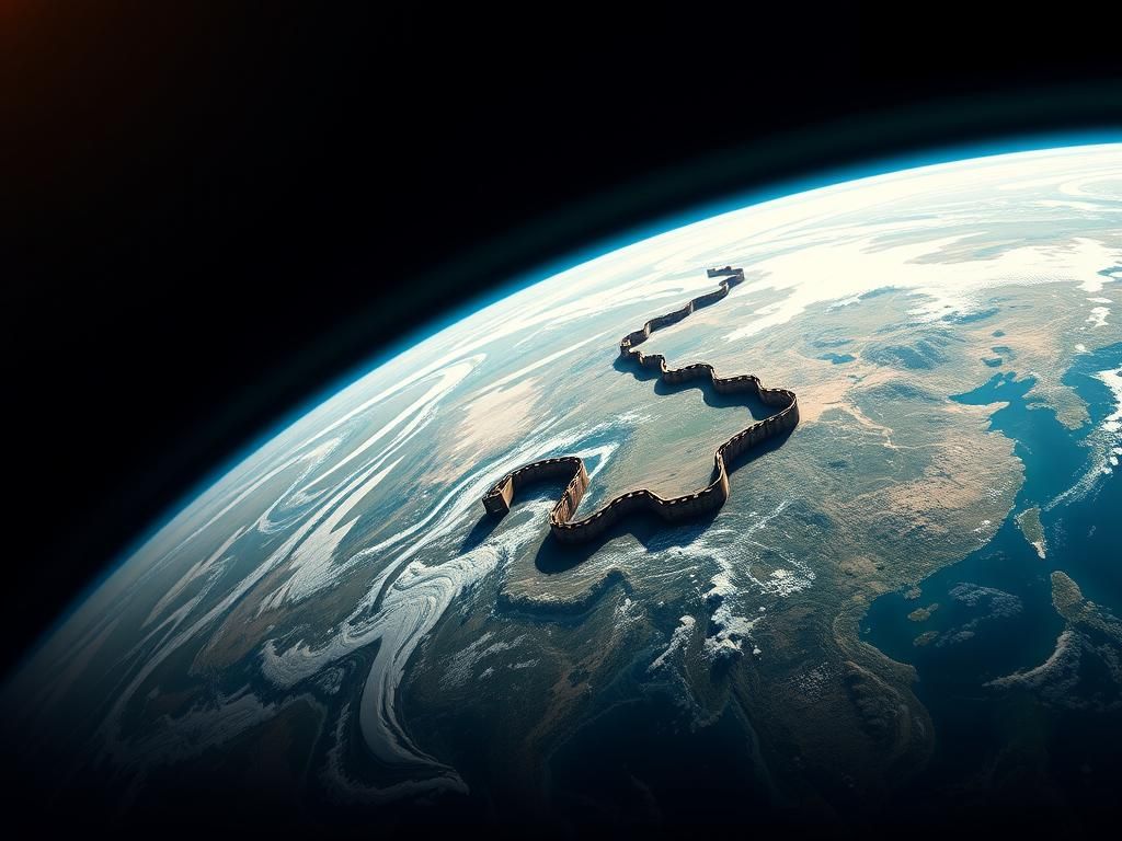 دیوار چین از فضا: افسانه یا واقعیت علمی؟