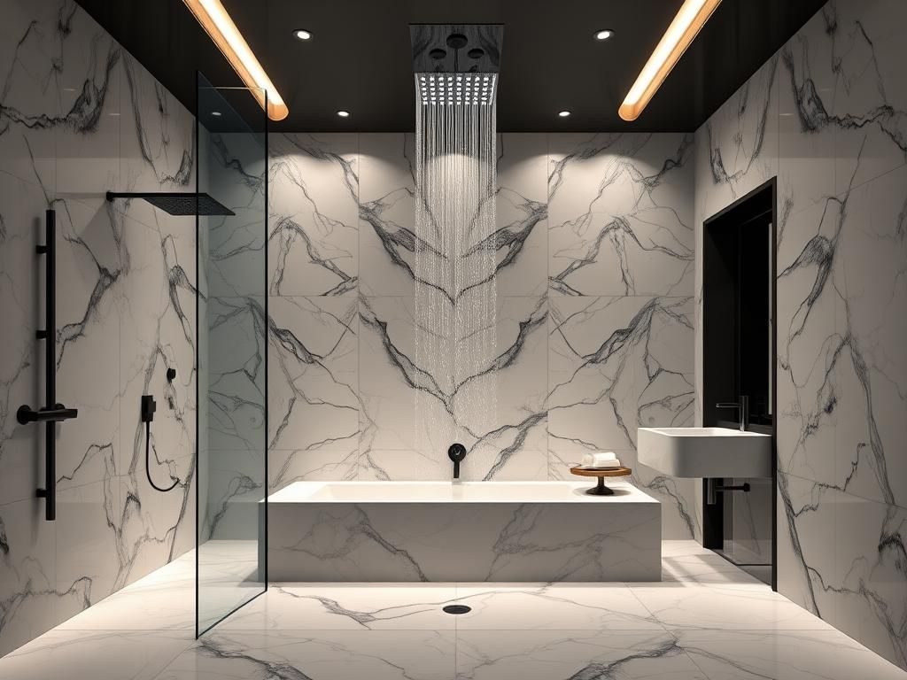 شیشه | اکریلیک زیردوشی مناسب برای حمام مستر و لوکس