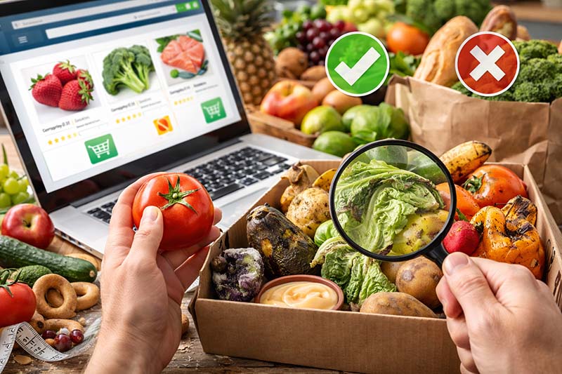 چرا کیفیت مواد غذایی در خرید آنلاین مهم است؟